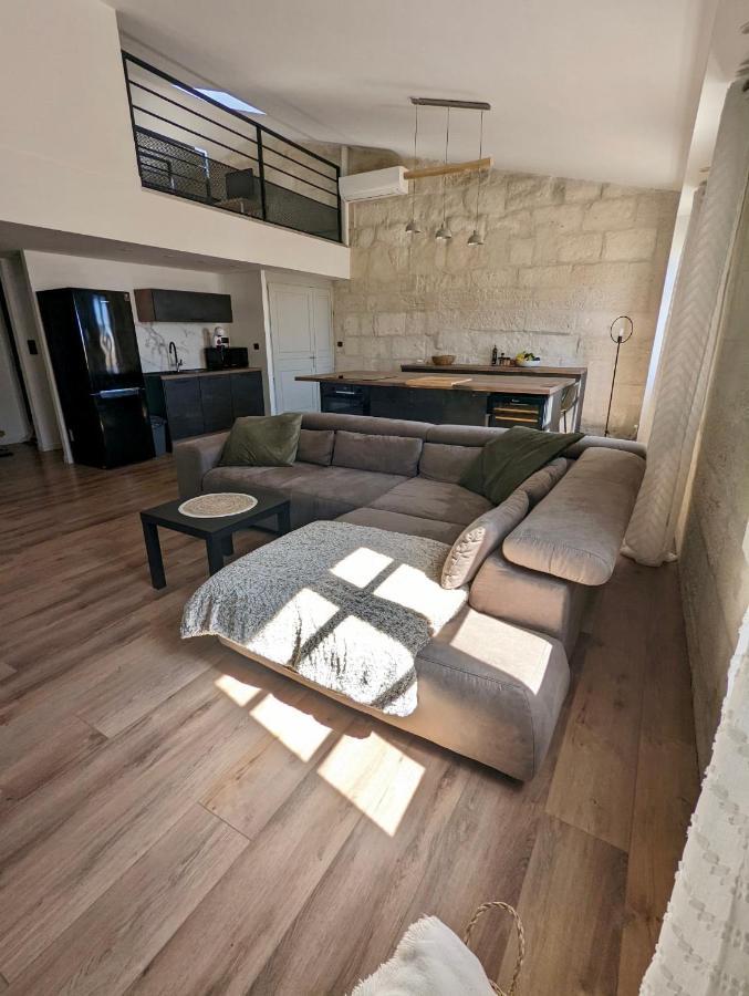 Loft Spacieux Au Coeur Des Remparts D'Айга-Мортас Екстериор снимка